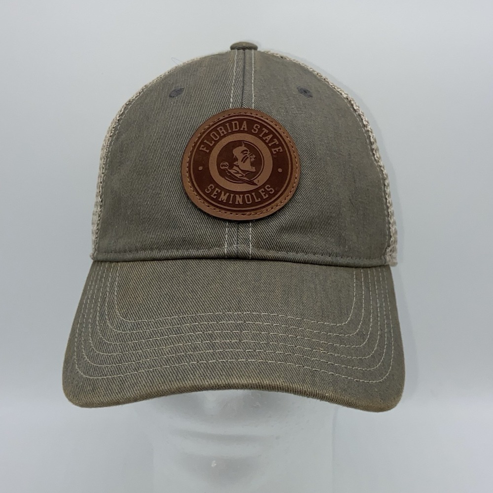 Florida State‎ Seminoles Legacy Trucker Snapback Hat Men's Cap EUC